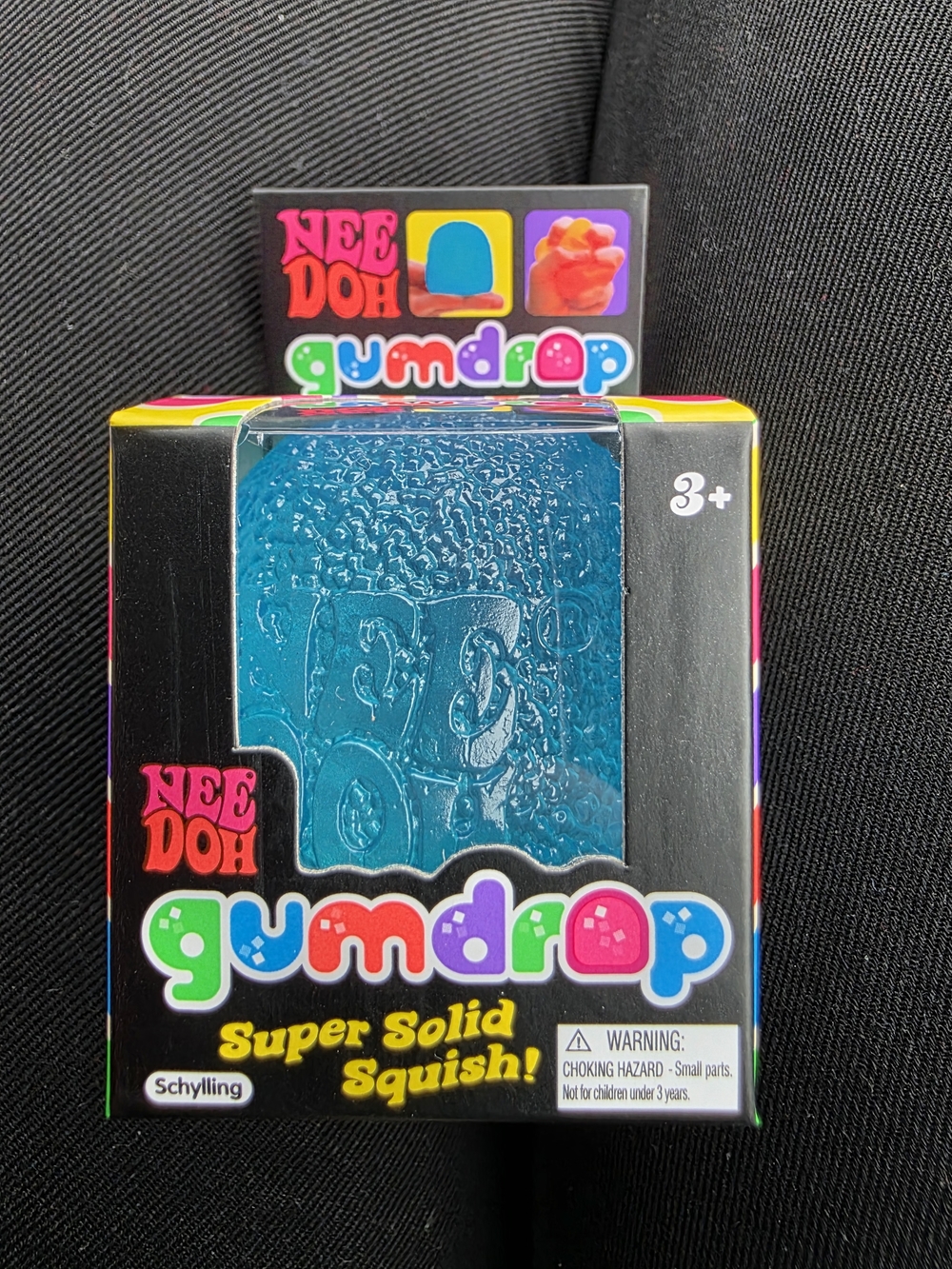 NeeDoh Gumdrop Super Solid Squish Toy - Blue
